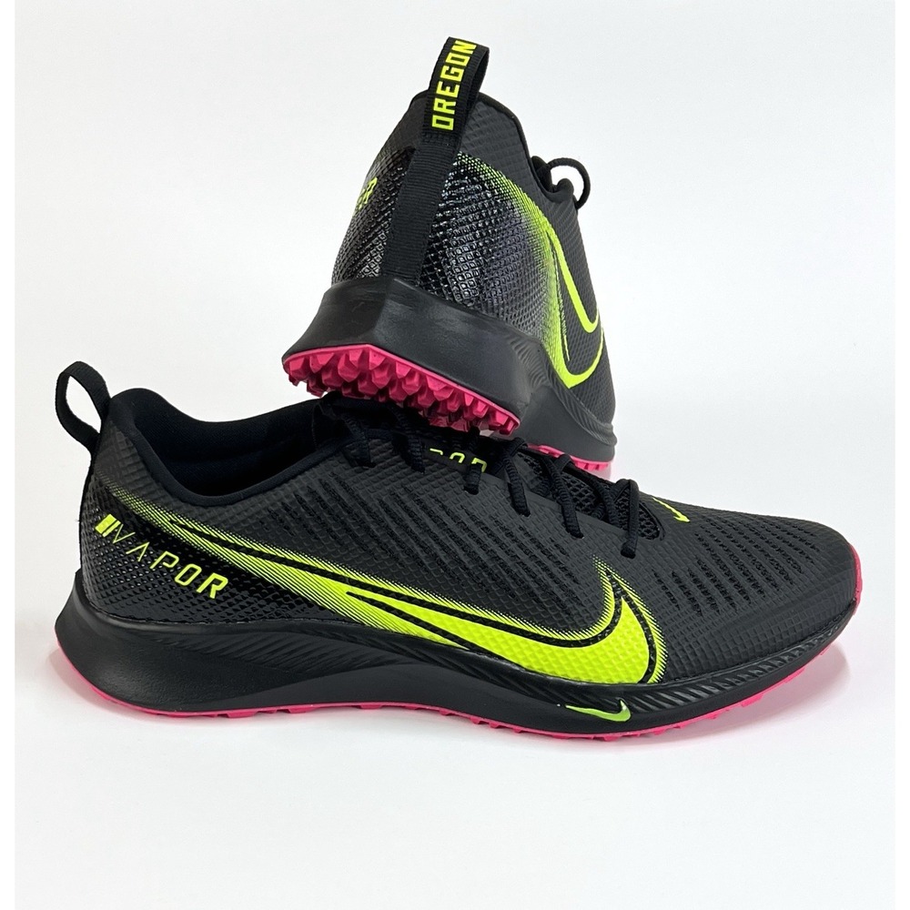 Nike Oregon Ducks Football Vapor Edge Turf BCA Pink Team Issued PE Size 11.5